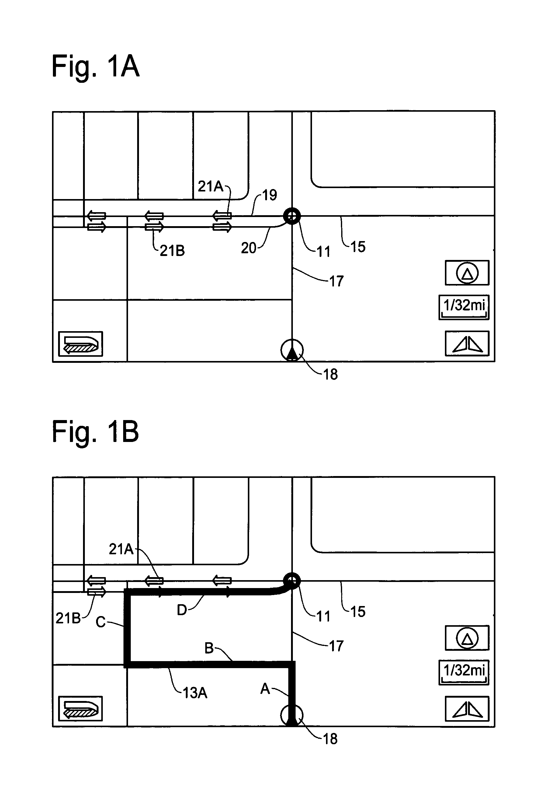 Method and apparatus for establishing optimum route to intersection destination for navigation system