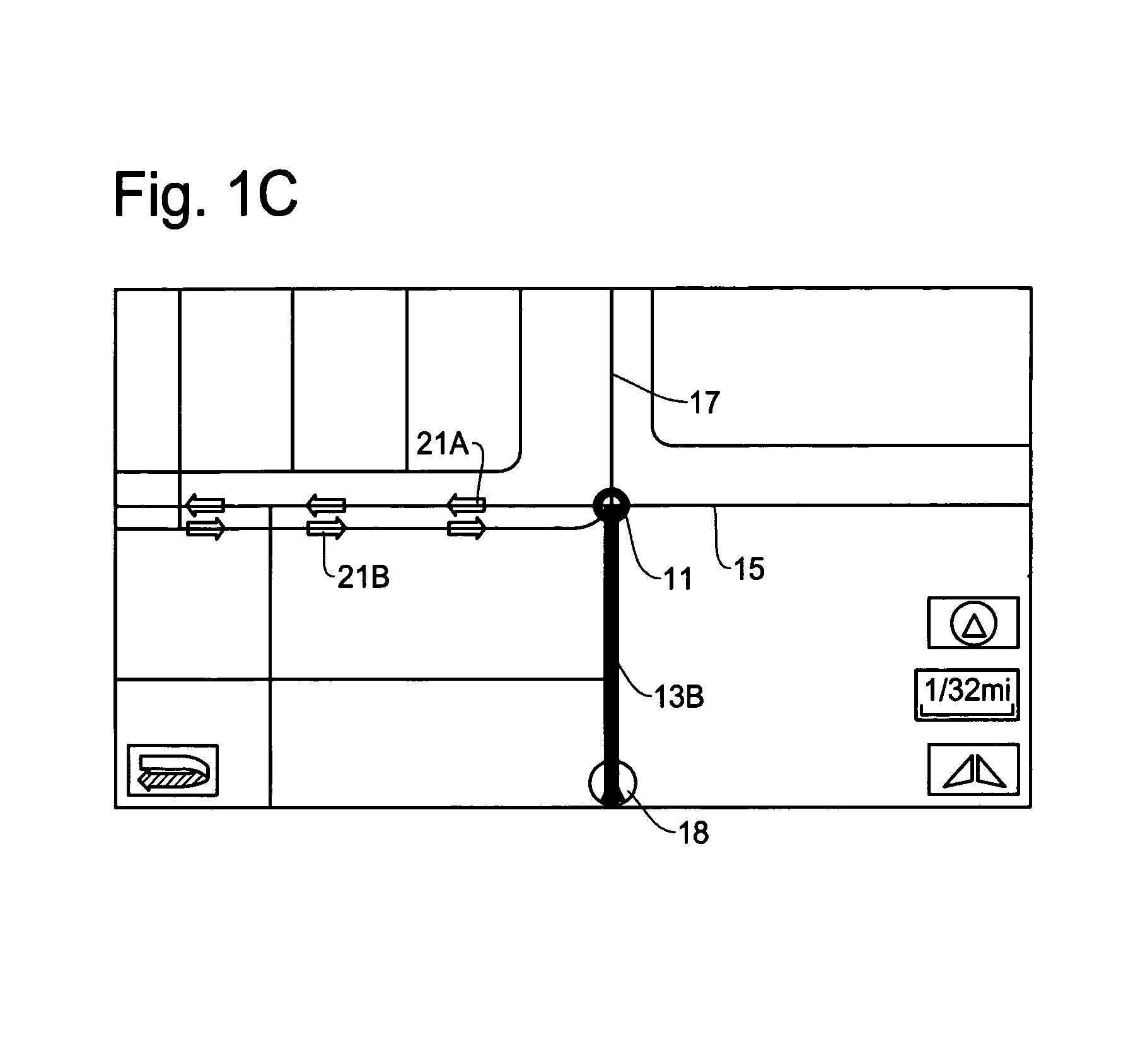 Method and apparatus for establishing optimum route to intersection destination for navigation system