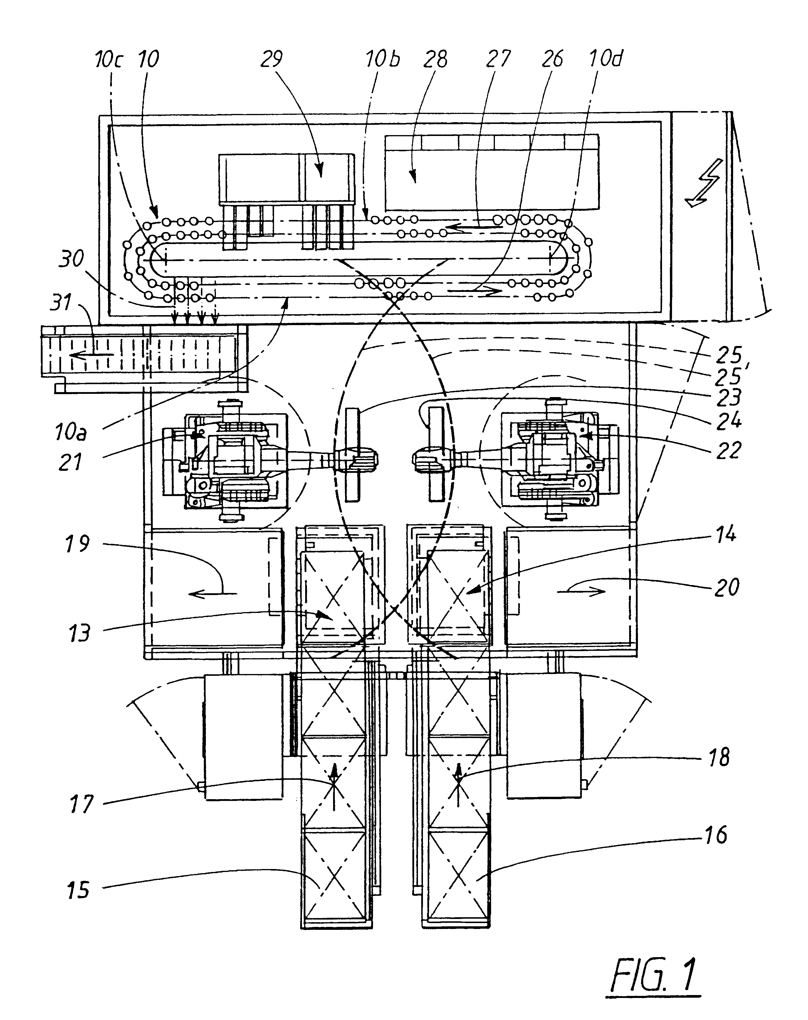 Feeder for a tube-filling machine