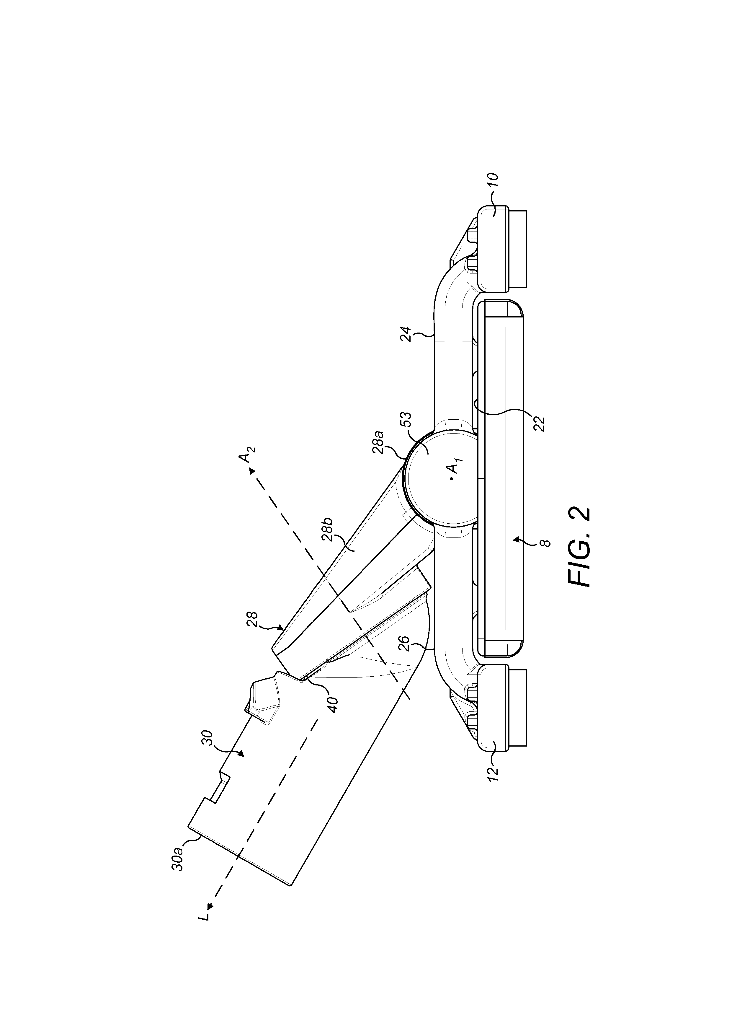 Floor tool for a vacuum cleaning appliance
