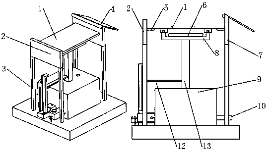 Pneumatic ejection mold