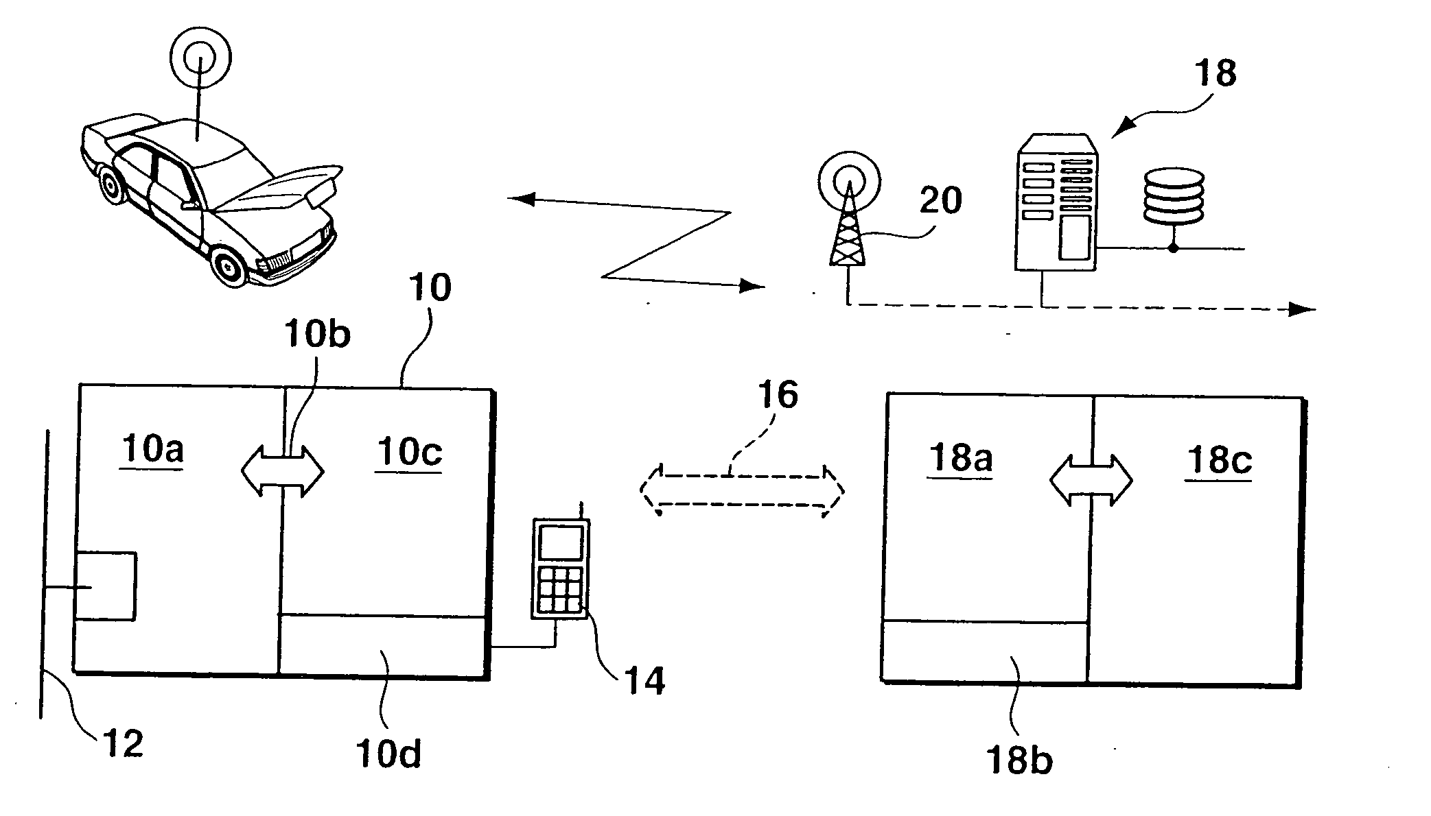 Method and device for emitting and/or receiving information relating to a vehicle