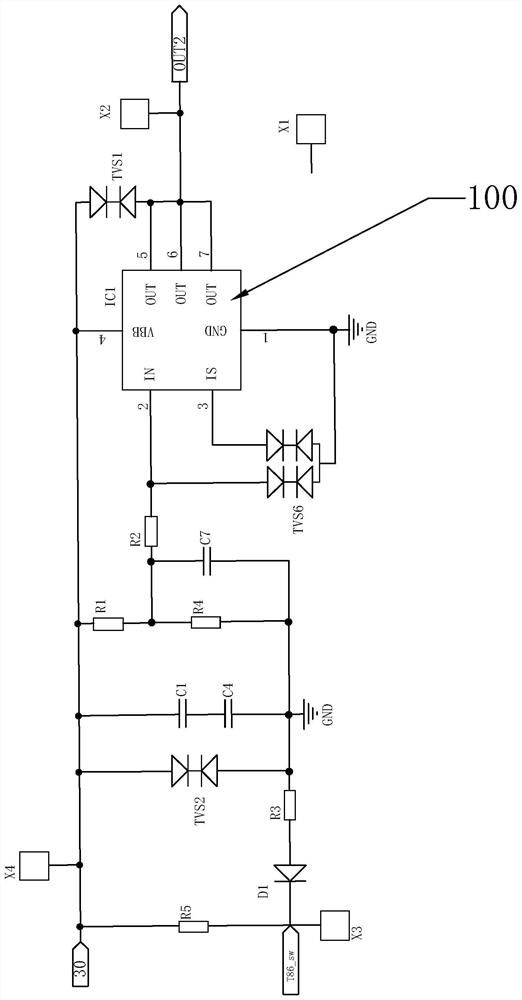 Solid-state relay of contactless switch