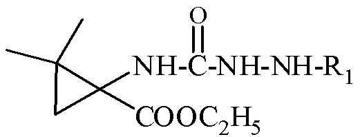 N-3-arylamine-5-cyclopropane spirohydantoin and preparation method and application thereof