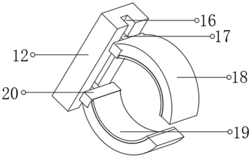 Sintered coal gangue brick loading and unloading manipulator