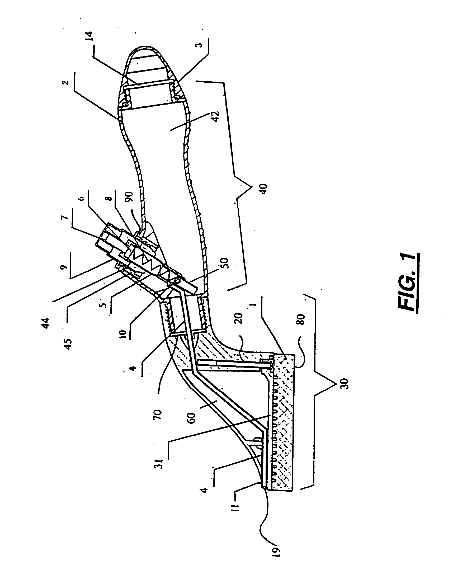 Spray controlled cleaning brush apparatus and method for use