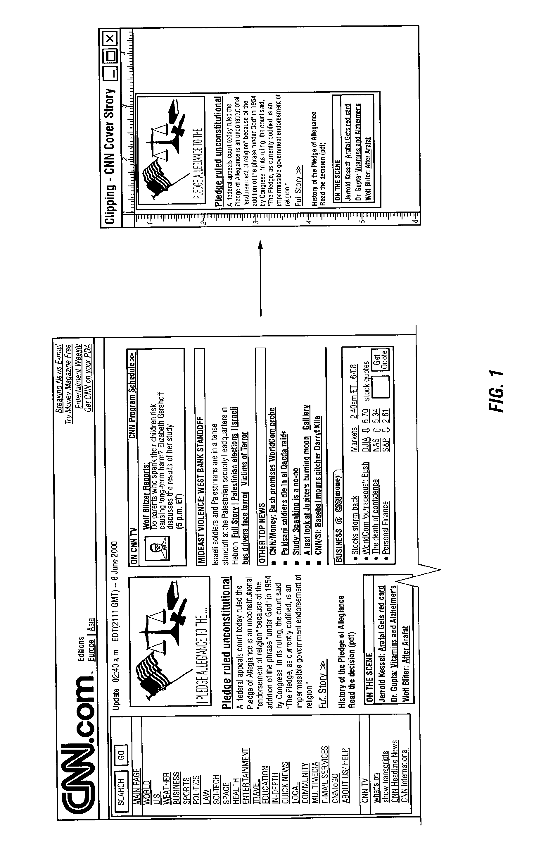 Method and apparatus for extracting relevant data