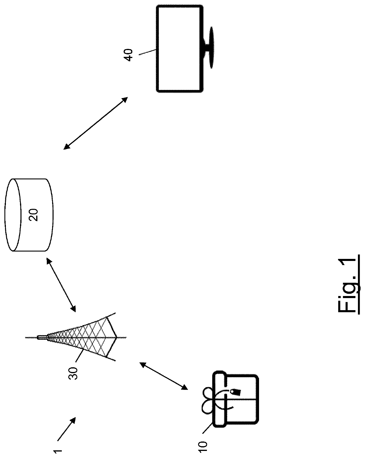 Theft-detection assembly and system for goods transportation and storage