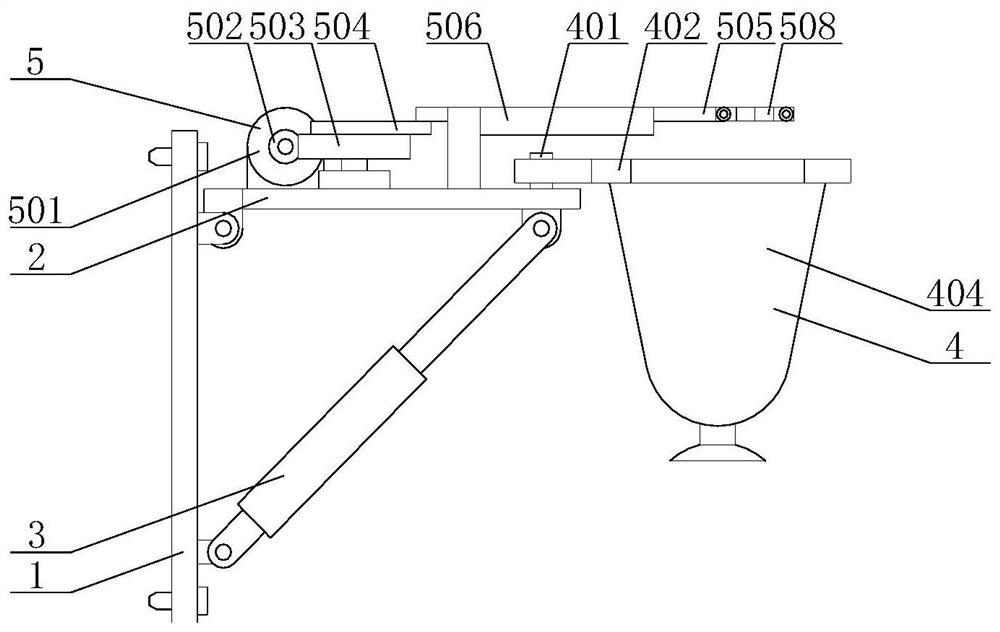 Fruit picking device for agriculture and forestry and using method of fruit picking device