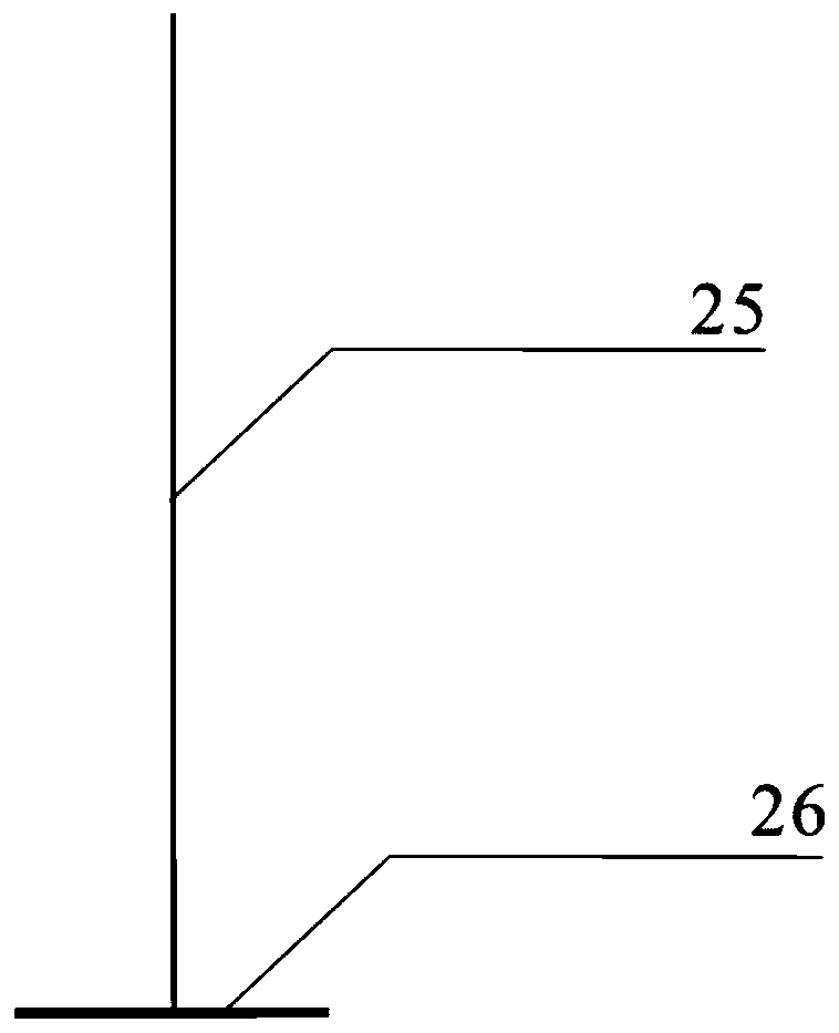 Water-collecting ground crack physical model test device and test method