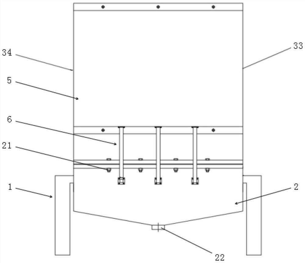 Kitchen garbage compressing, dehydrating and drying machine