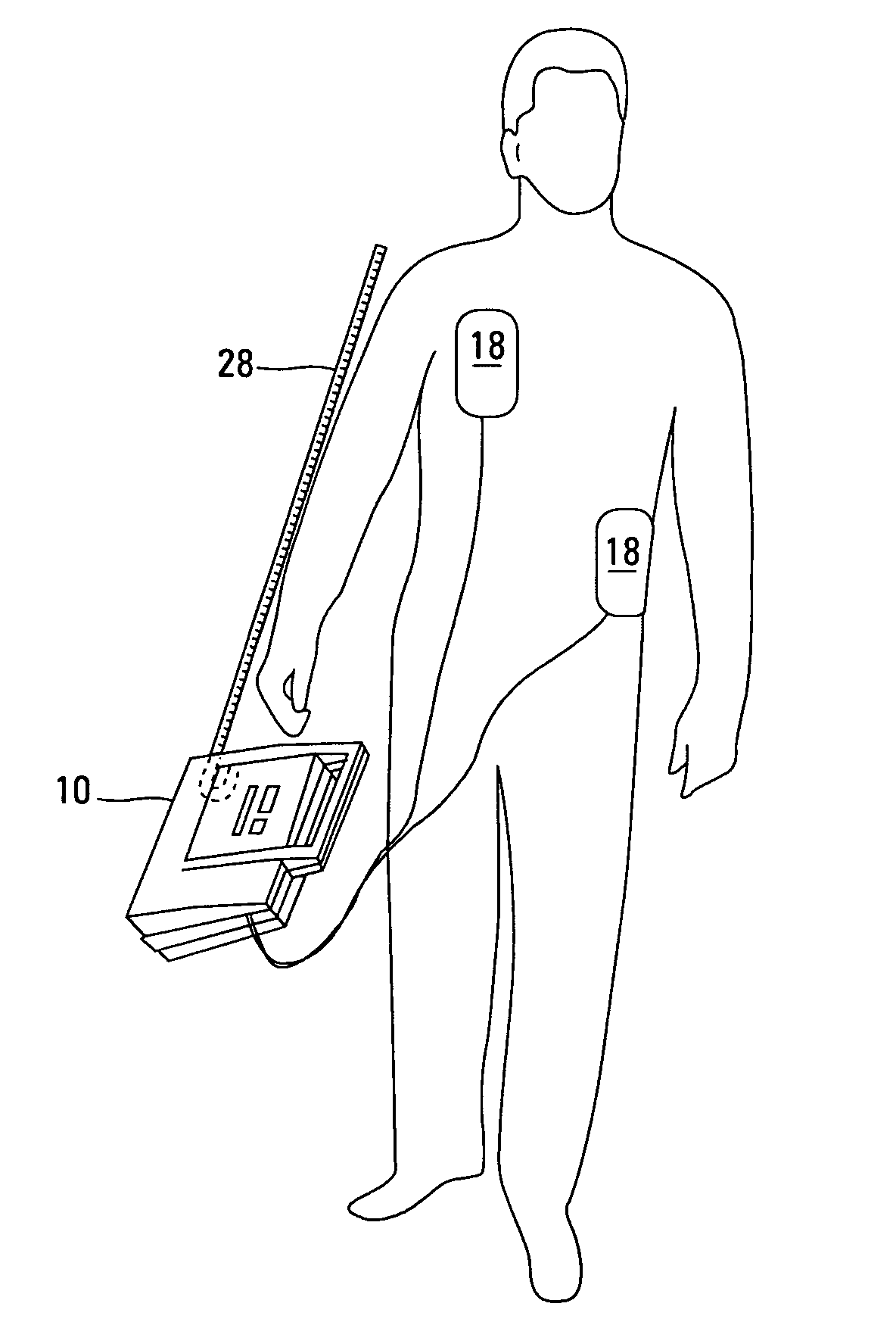 Automated external defibrillator with user interface for adult and pediatric applications