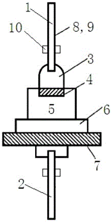 Surface contact rectifying diode