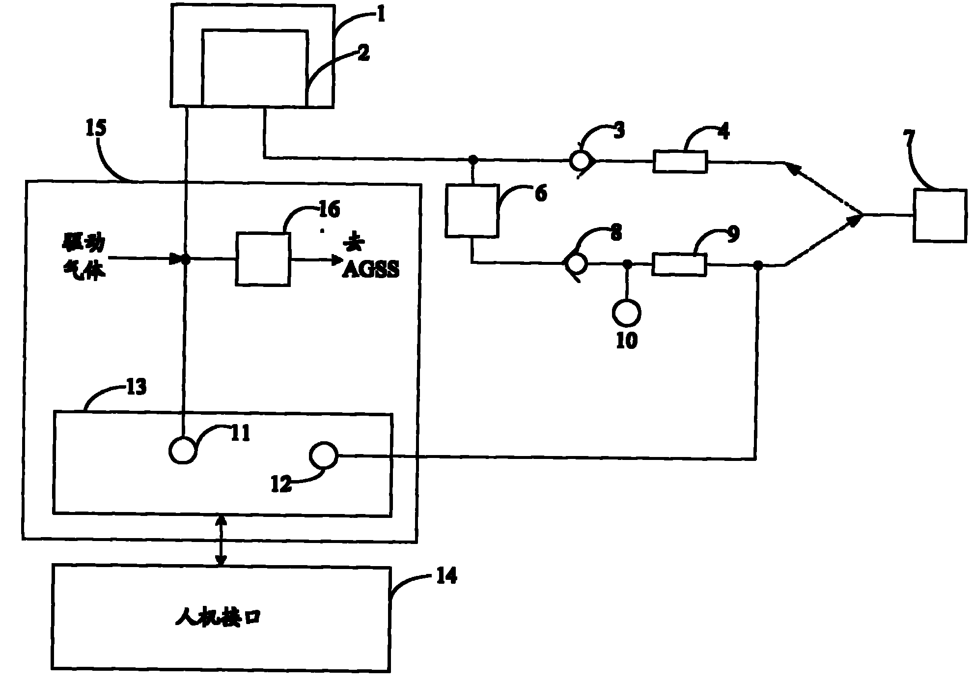 Ventilating system of anesthesia apparatus and pressure calibration method thereof