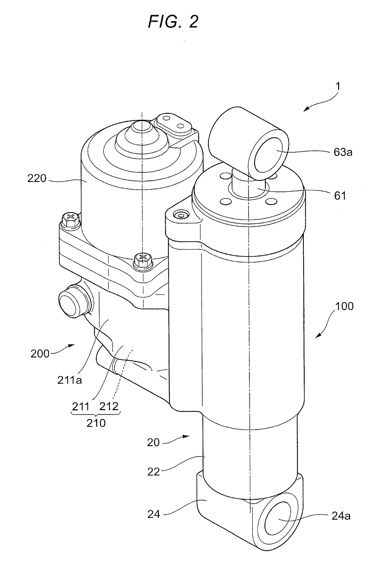 Trim and tilt apparatus for marine vessel propulsion machine and marine vessel propulsion machine