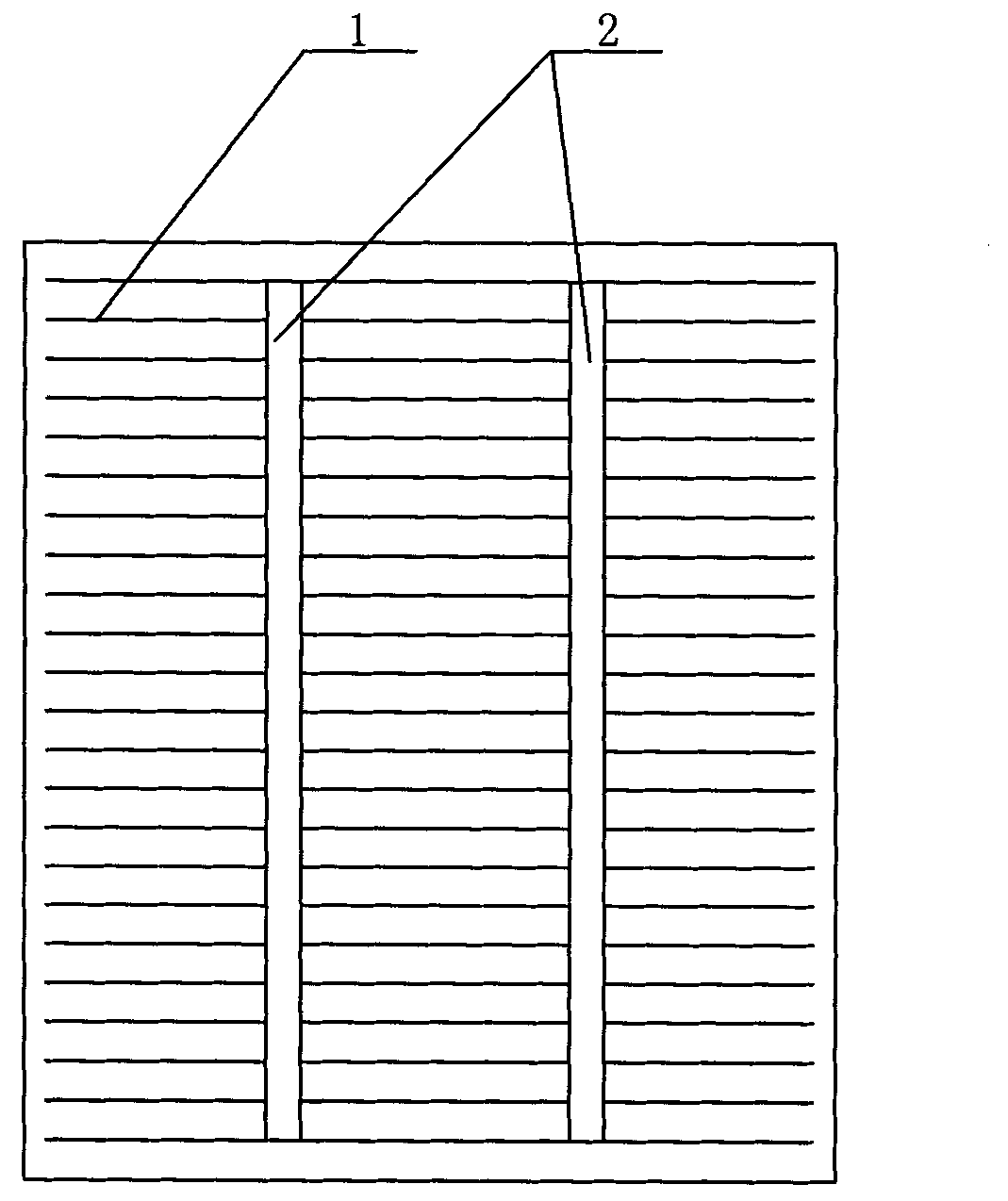 Method for preparing semiconductor secondary grid-metal primary grid crystalline silicon solar battery