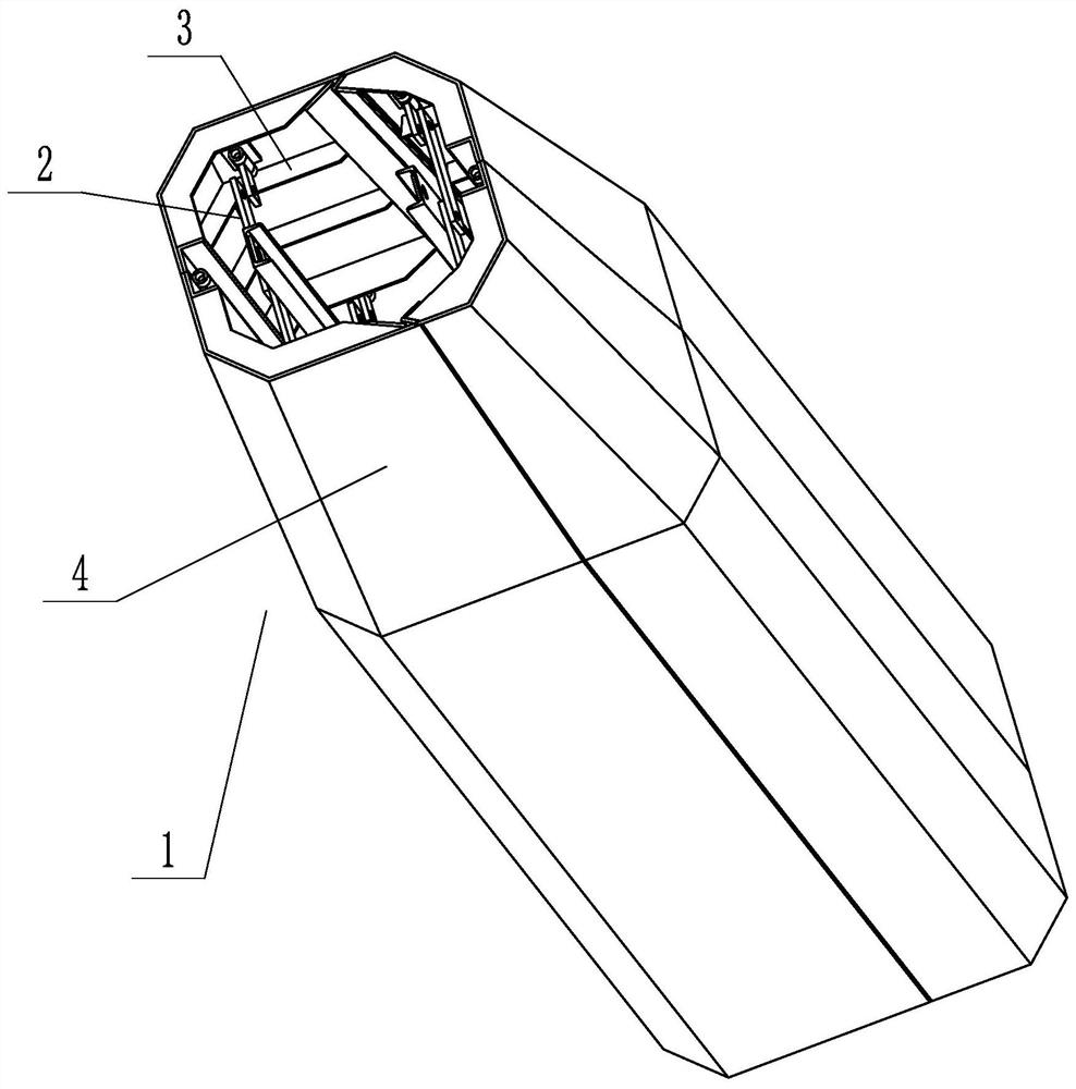 Inner formwork for hollow stand column