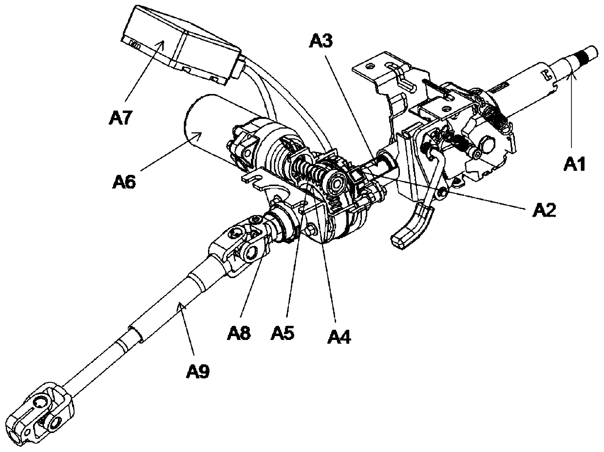 Electric power steering system with multiple driving mode selections for commercial vehicle