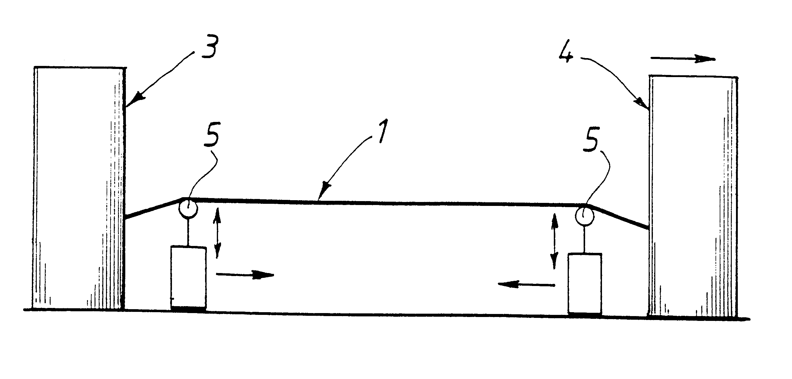 Process for improving the planeness of a metal sheet
