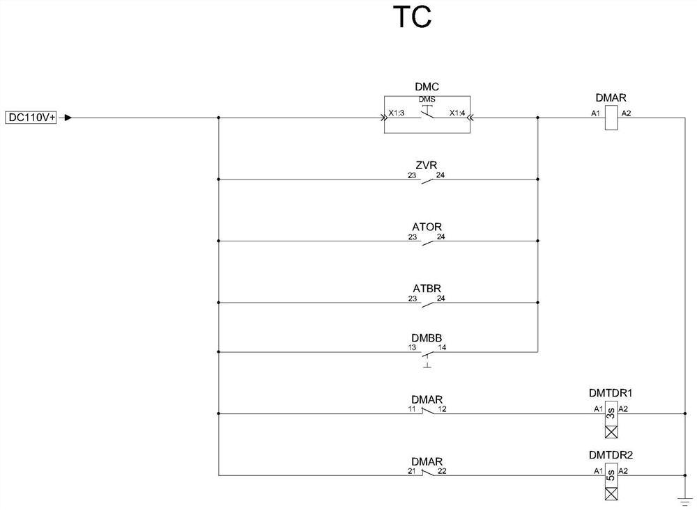 Alarm control circuit suitable for fault guiding safety of urban rail metro vehicle