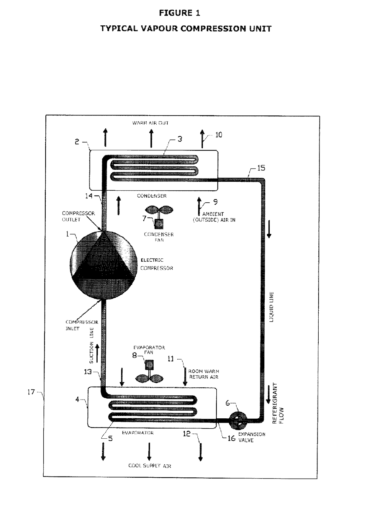 Split level sorption refrigeration system