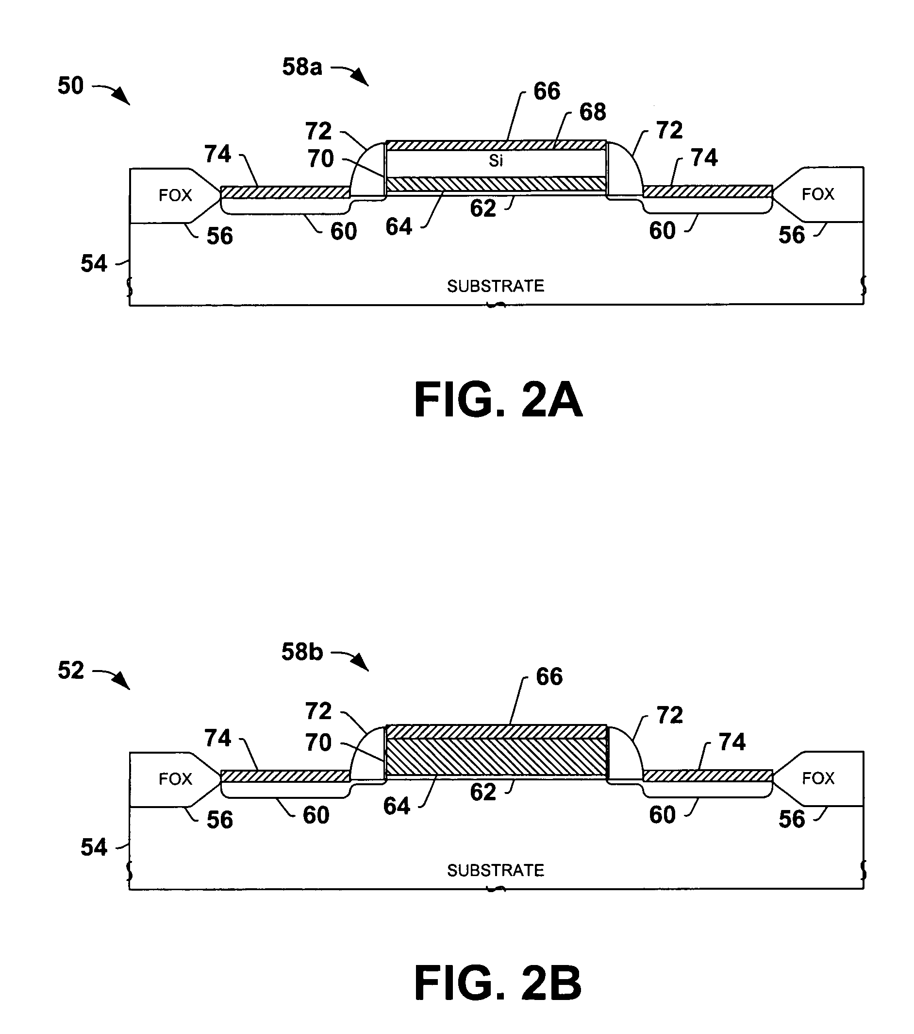 MOS transistor gates with doped silicide and methods for making the same