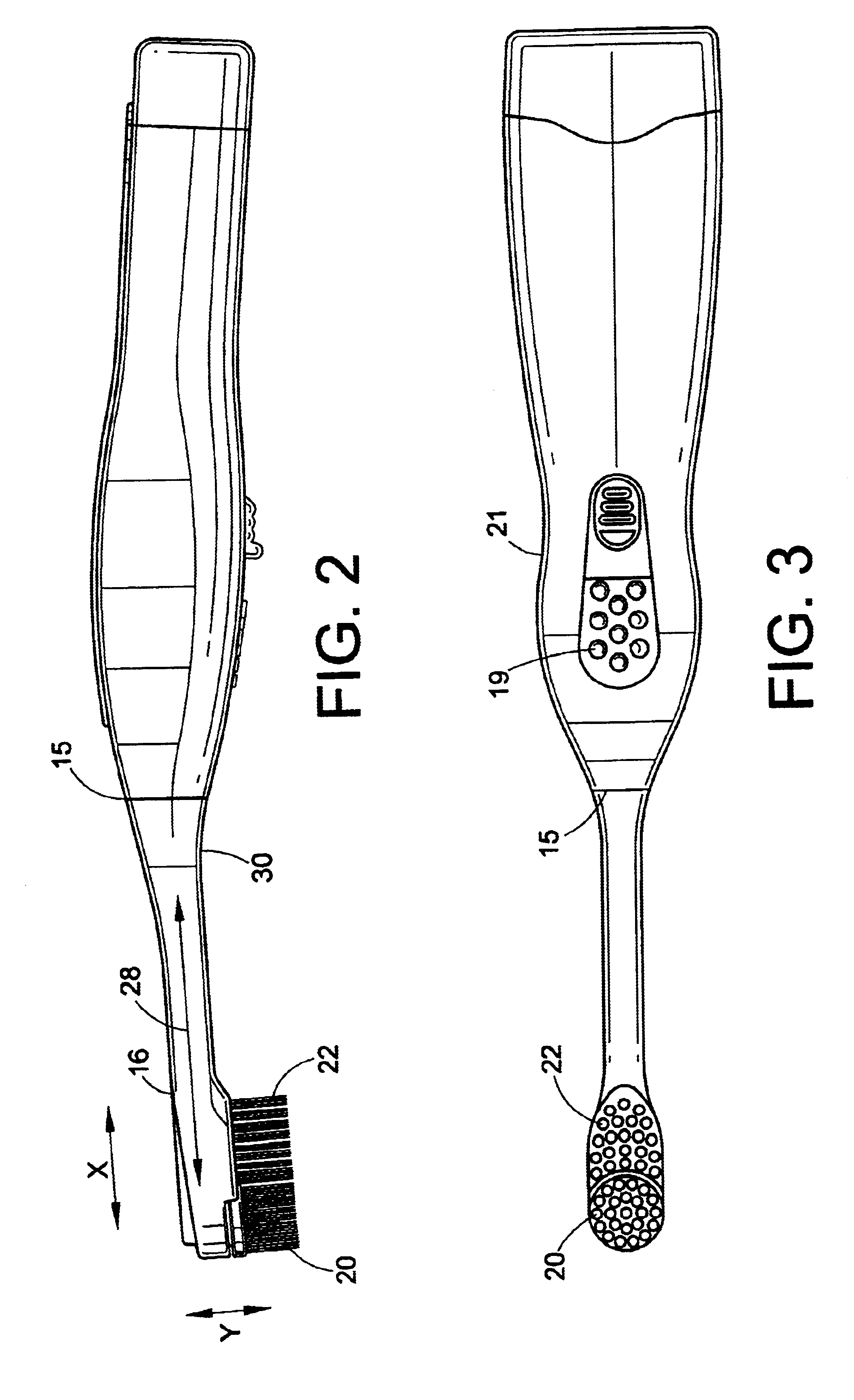 Replaceable head electric toothbrush and connection structure therefor