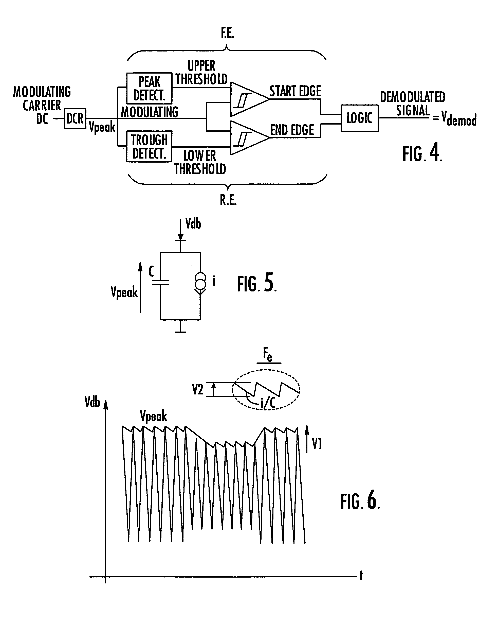 Demodulator for an amplitude-modulated alternating signal