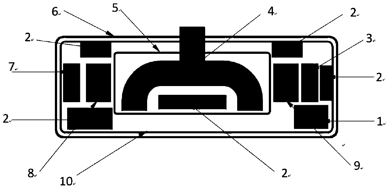 A vacuum design method for sealed cesium beam tube