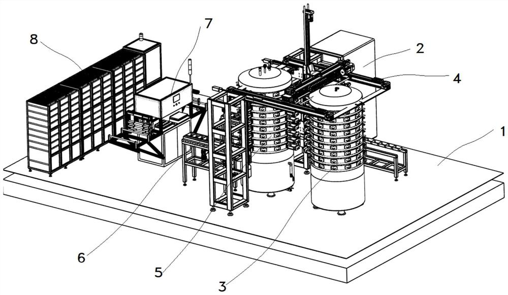 Full-automatic cooking intelligent kitchen system