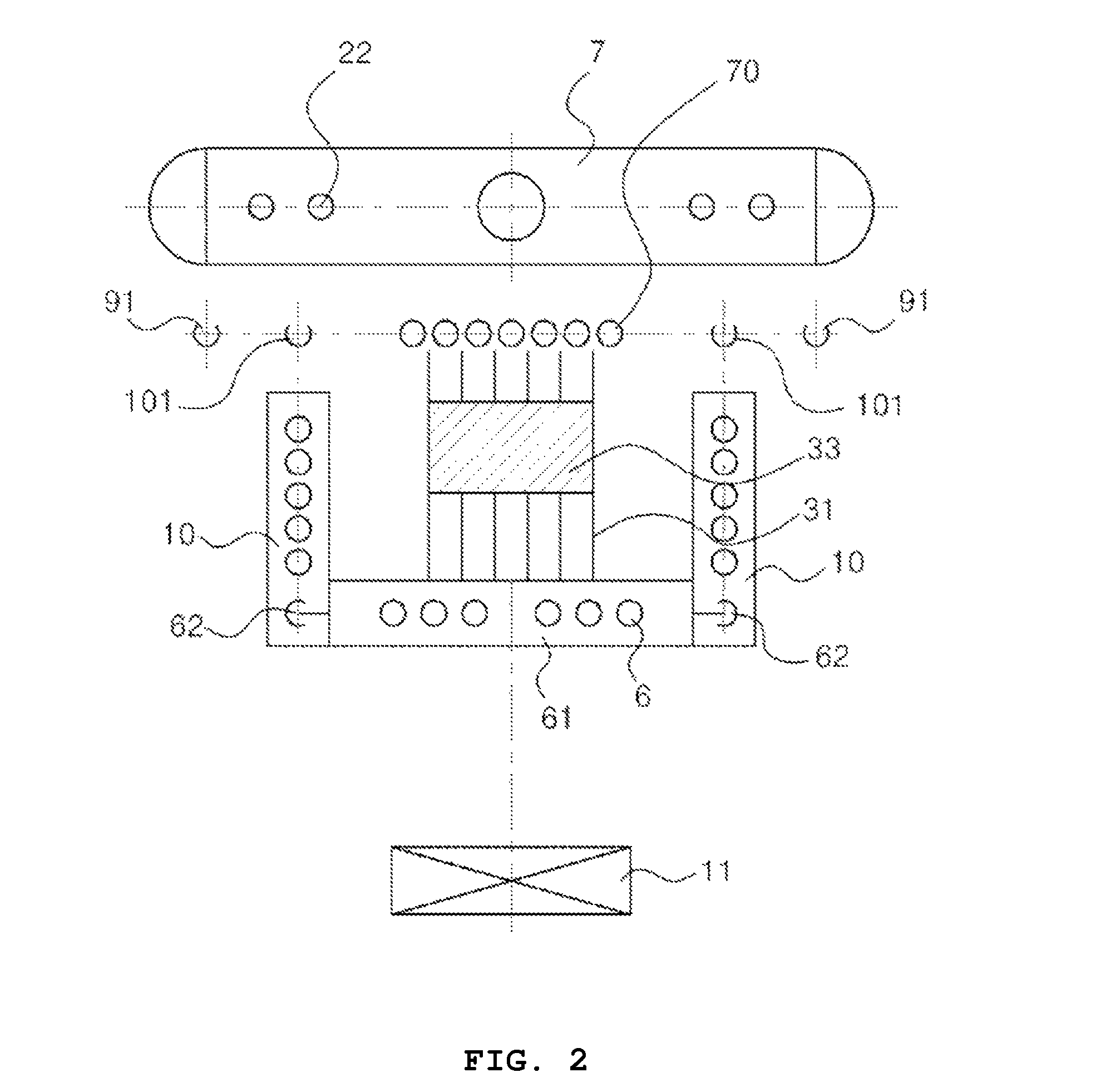 Suspended combustion type power steam generator