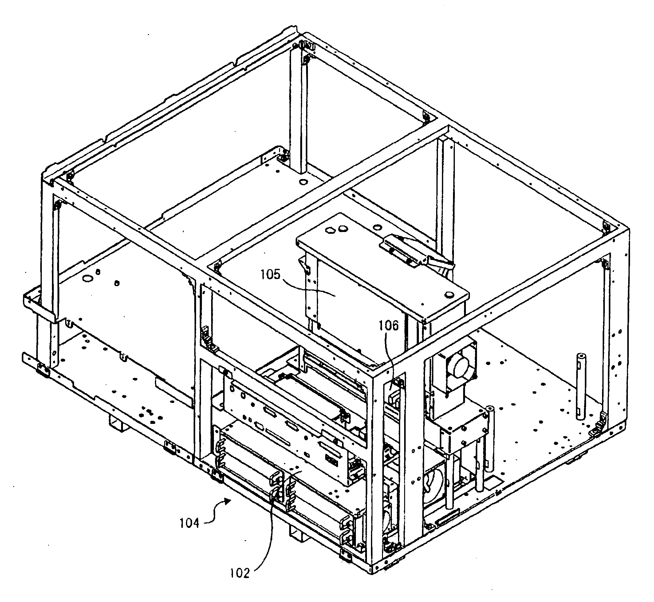 Projector and unit for projector