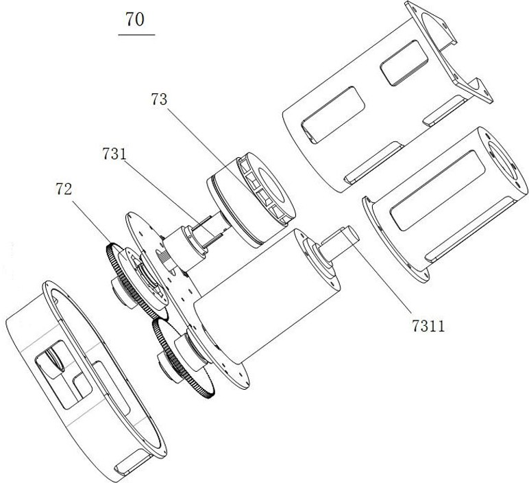 Active compensation method for somatosensory micro-low gravity simulation device