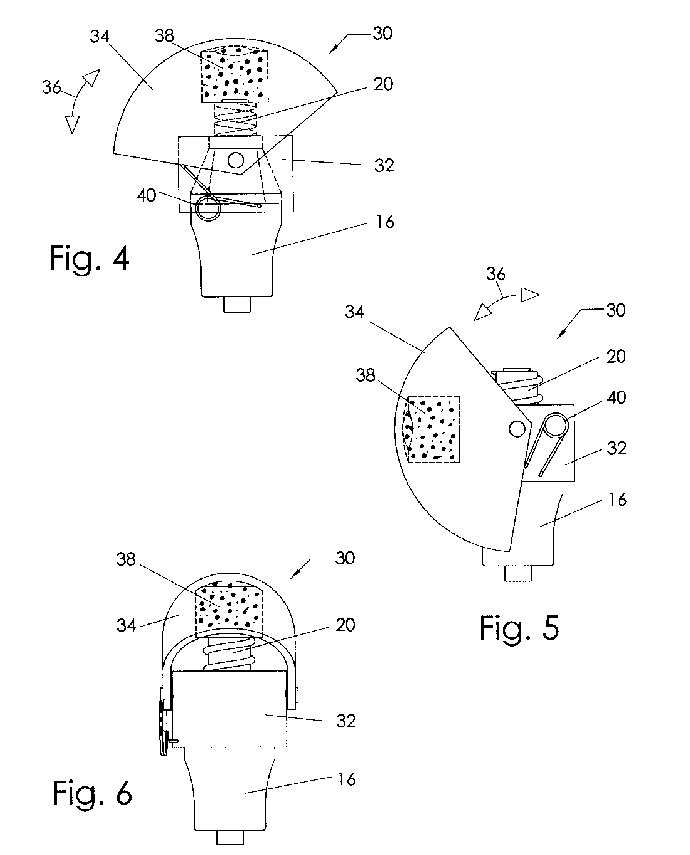 Needleless hub disinfection device and method