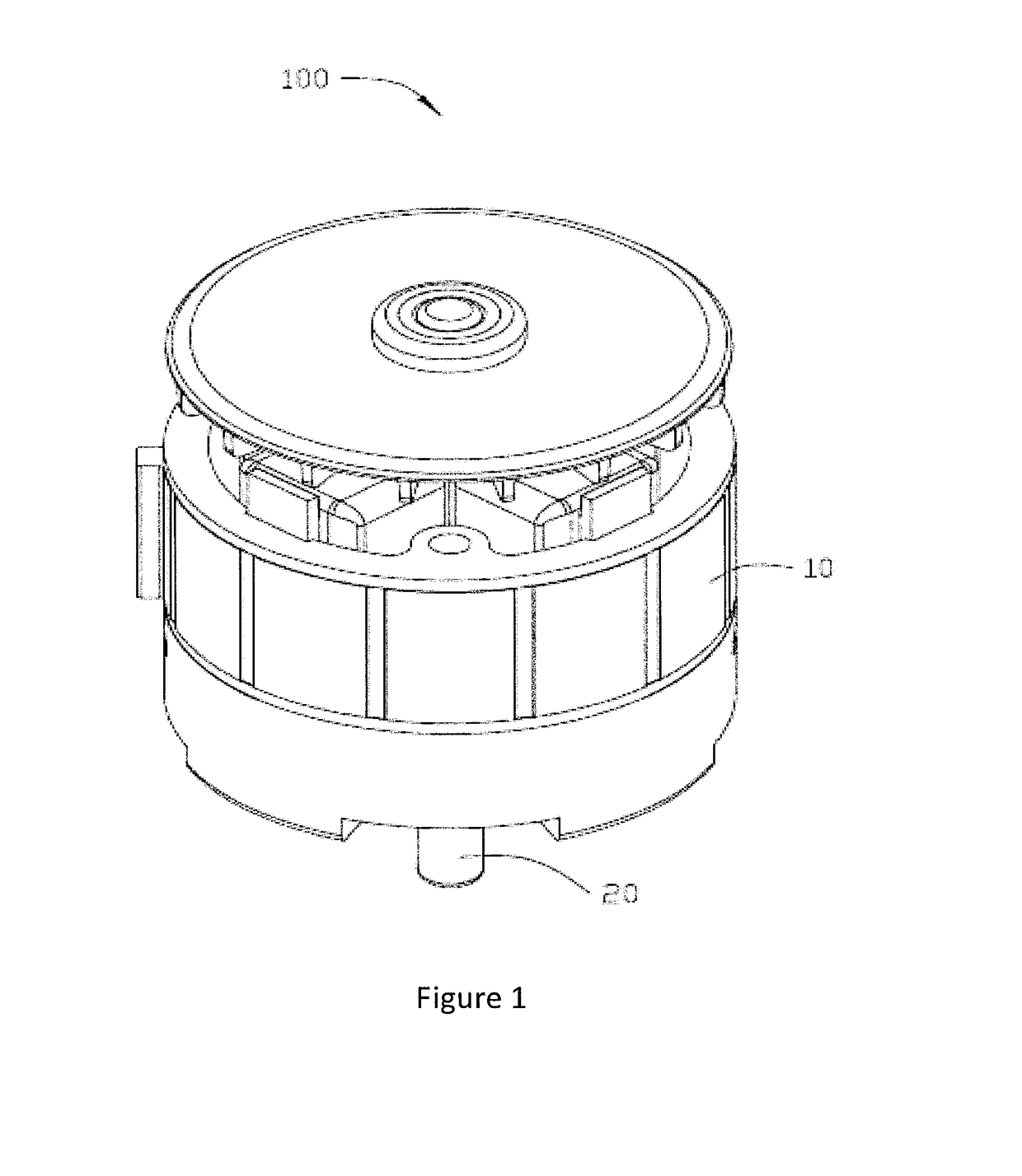 Stator, motor comprising the same and method for making the same