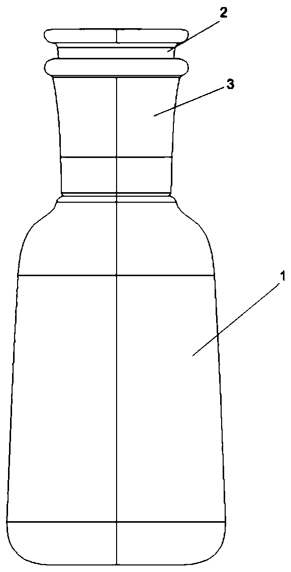 Special cosmetic packaging structure with filtering function