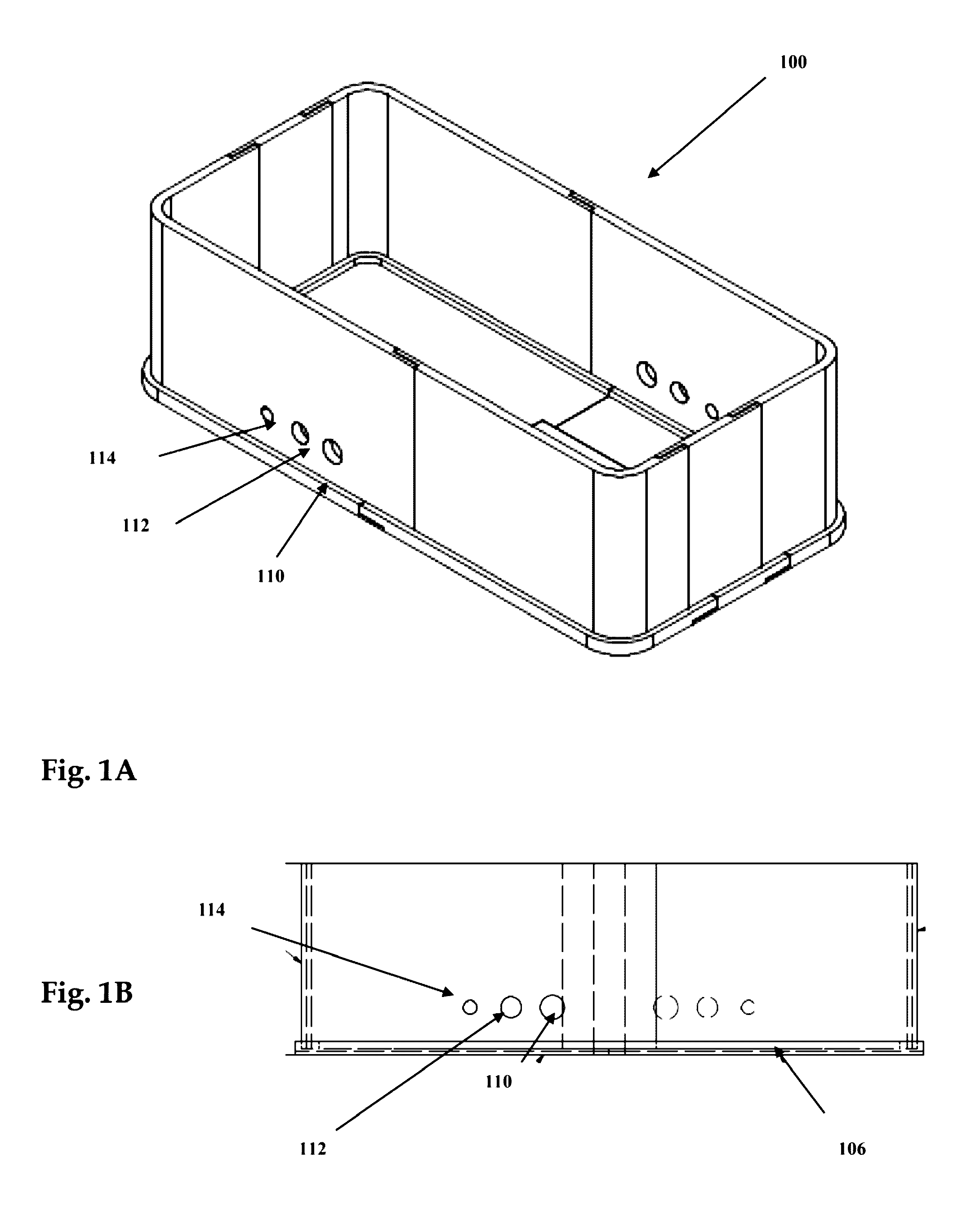 Modular fluid storage tank