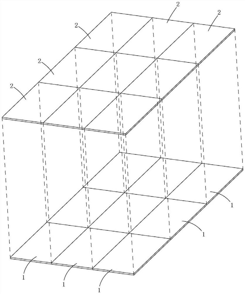 Split type floor and production method thereof