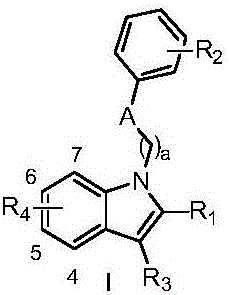 N-substituted indole derivative and application thereof