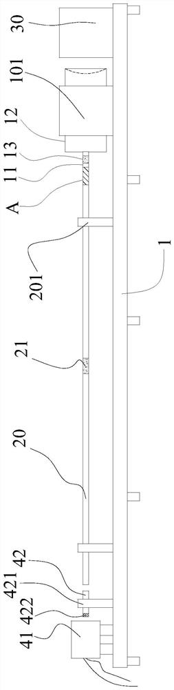 Transmission rod for Hopkinson compression rod experiment and Hopkinson compression rod experimental device