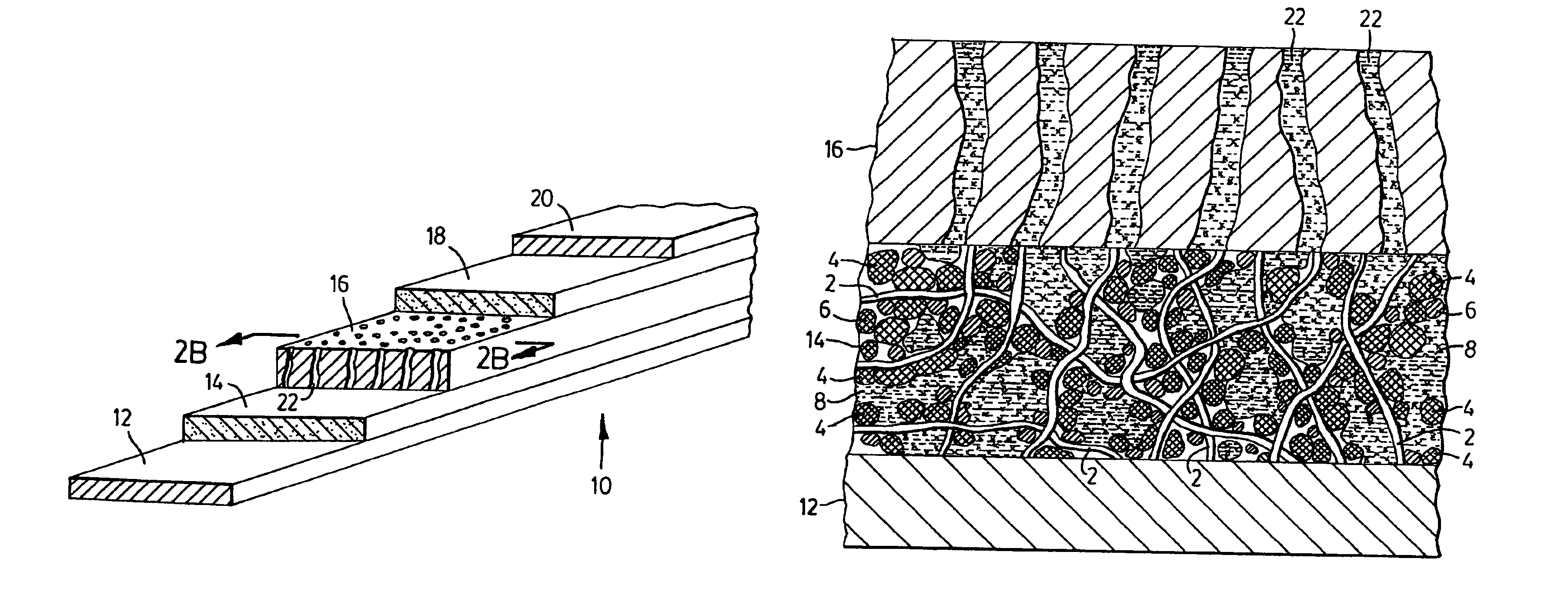 Particulate electrode including electrolyte for a rechargeable lithium battery