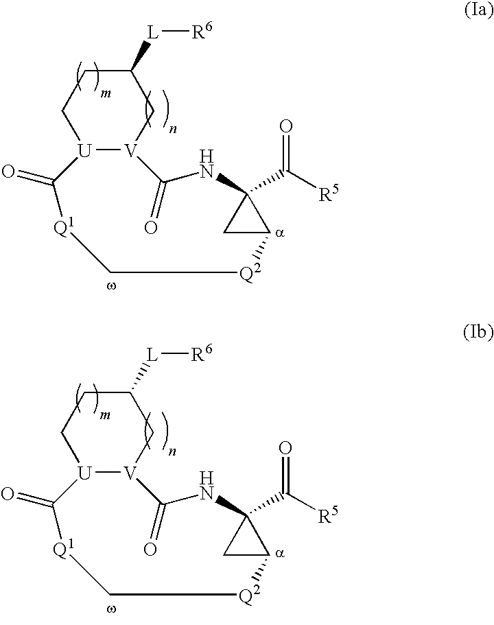 Macrocyclic serine protease inhibitors