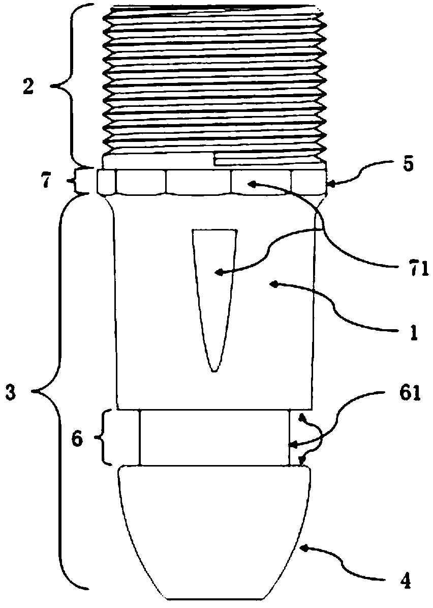 Connecting inserting rod, connecting joint device and pre-stressed prefabricated part