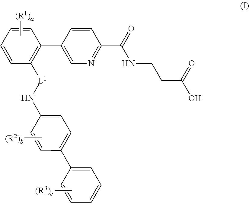 Picolinamido-propanoic acid derivatives useful as glucagon receptor antagonists