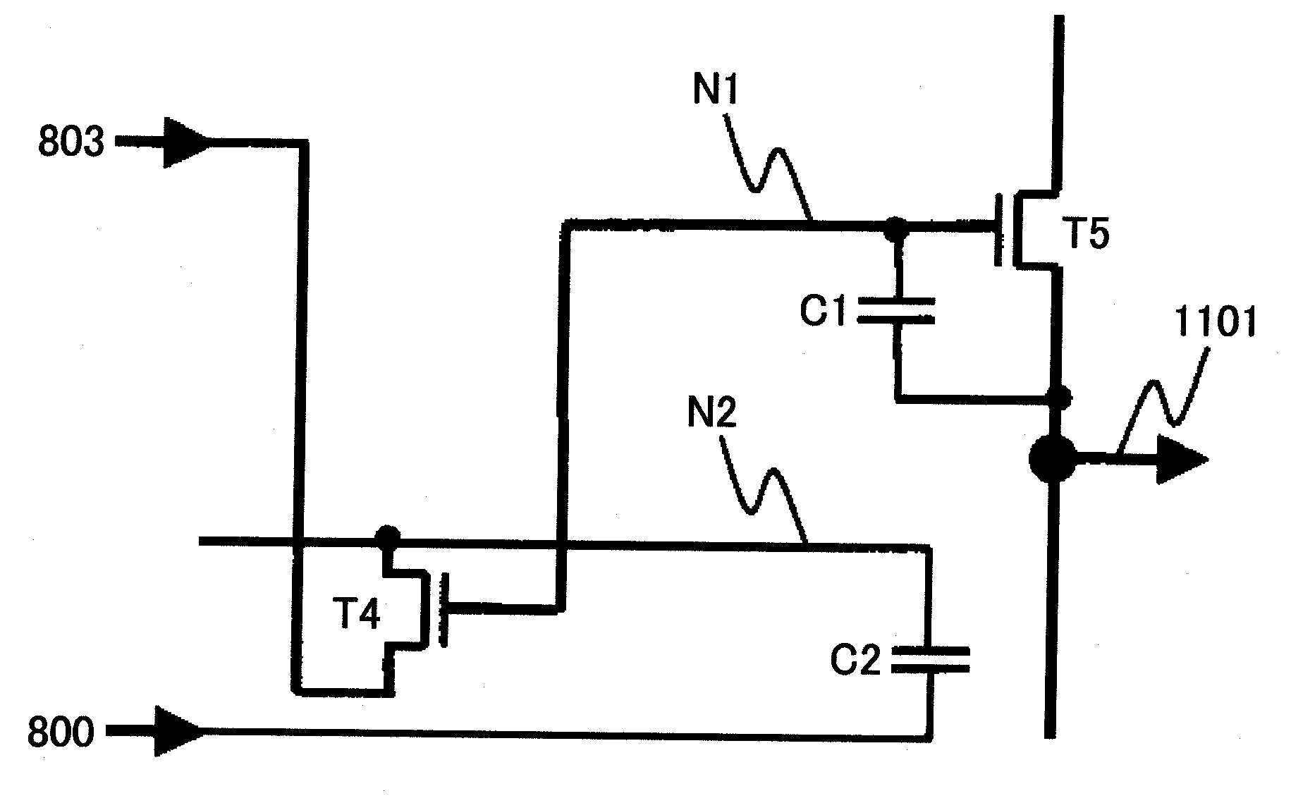 Driver circuit controlling threshold voltage shift of transistor