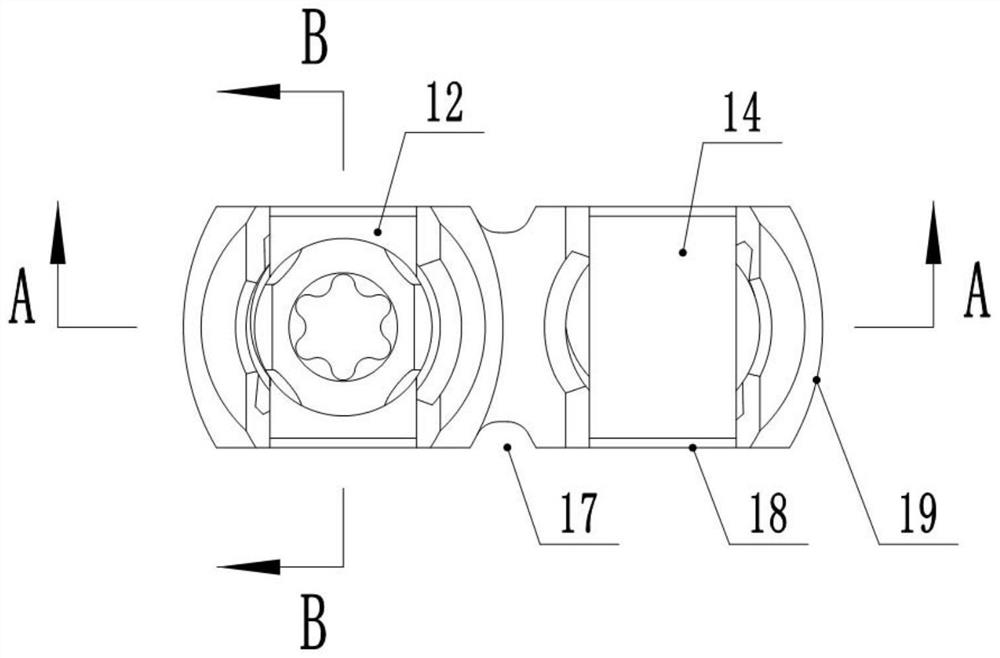 Connecting assembly of spine orientation double-end screw