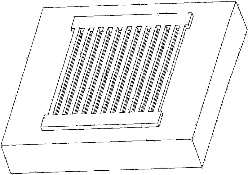 Self-supporting nano-transmission grating with high duty ratio and manufacturing method thereof