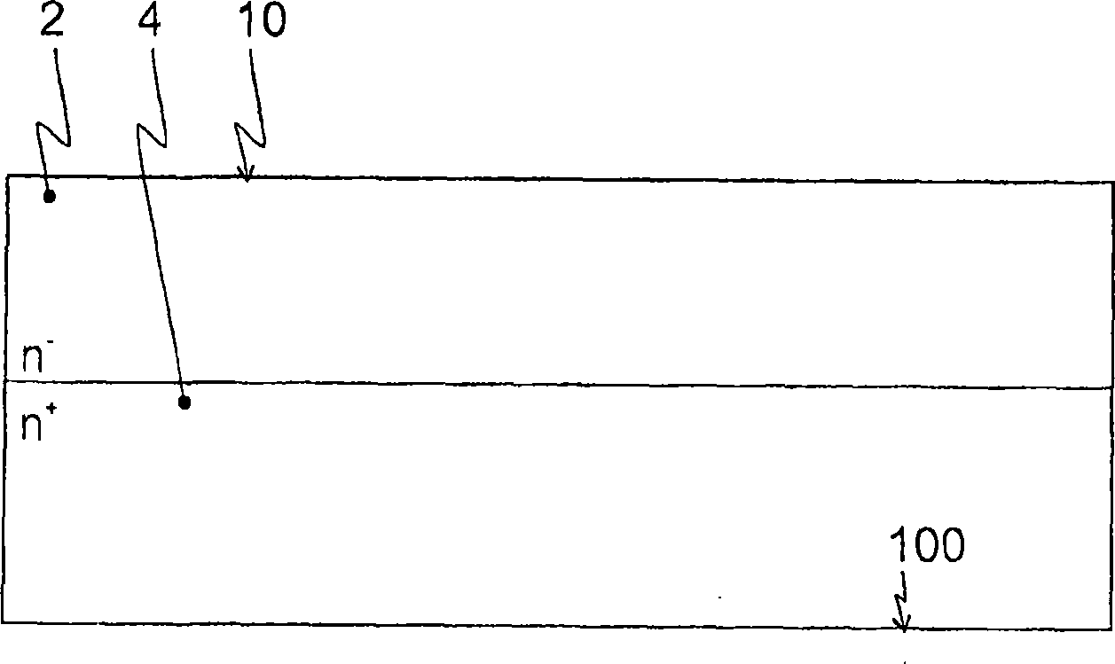 Power diode with trench field ring structure