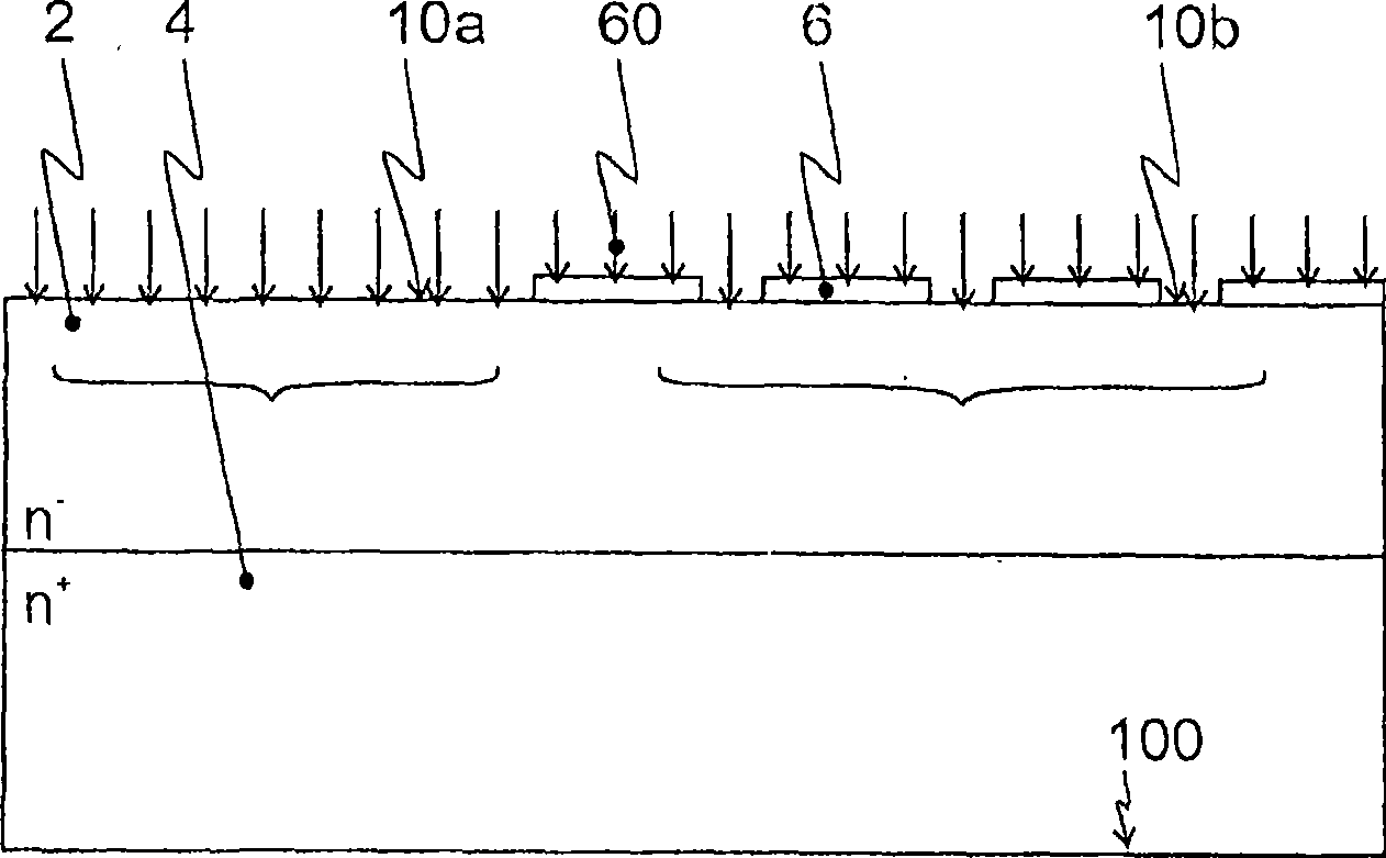 Power diode with trench field ring structure