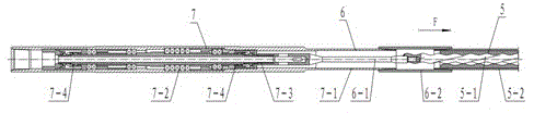 Special underground direct-driven discharging and extracting equipment for coal bed gas